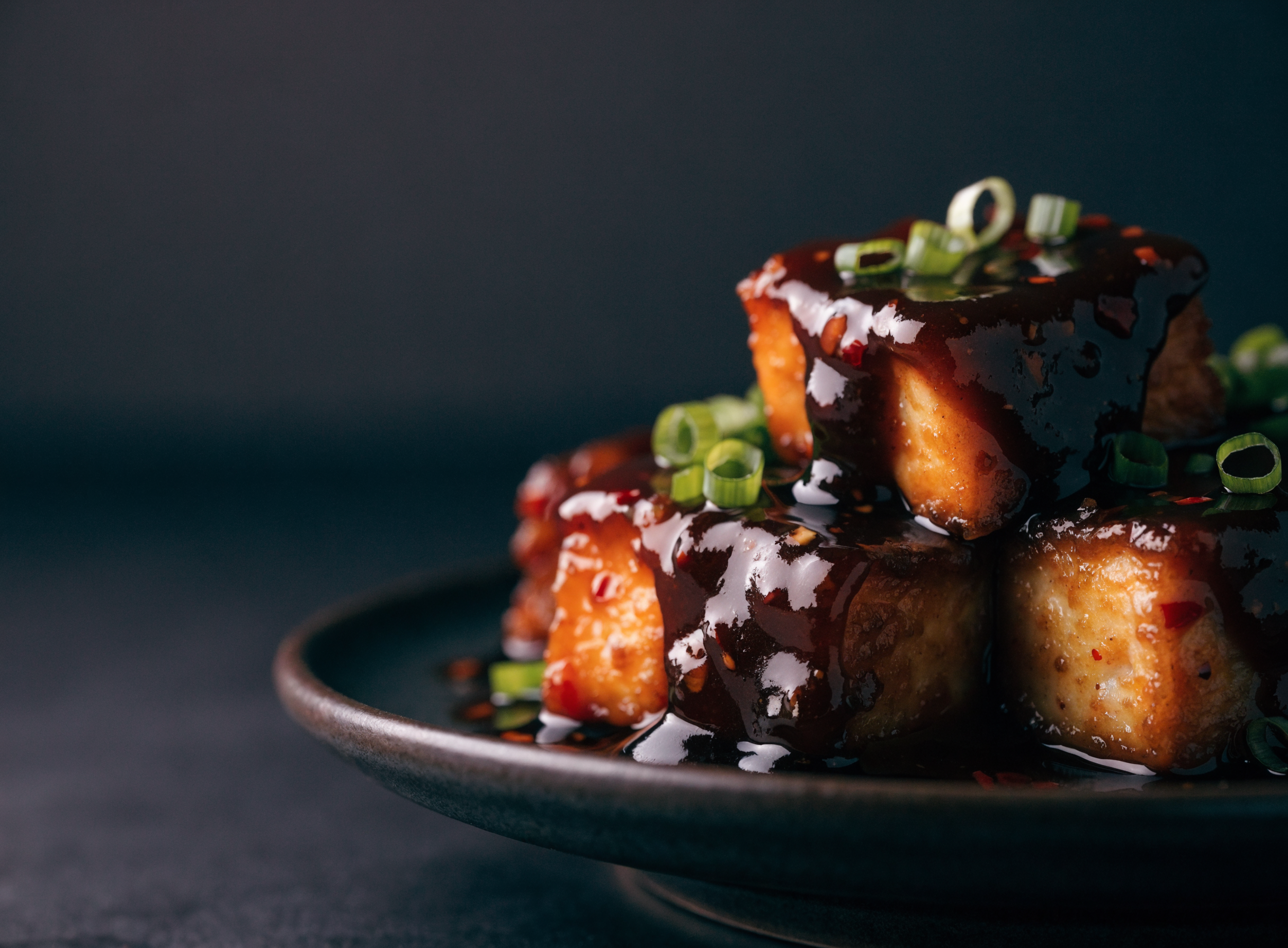 Gebakken Tofu met Volcano Heat Trassi