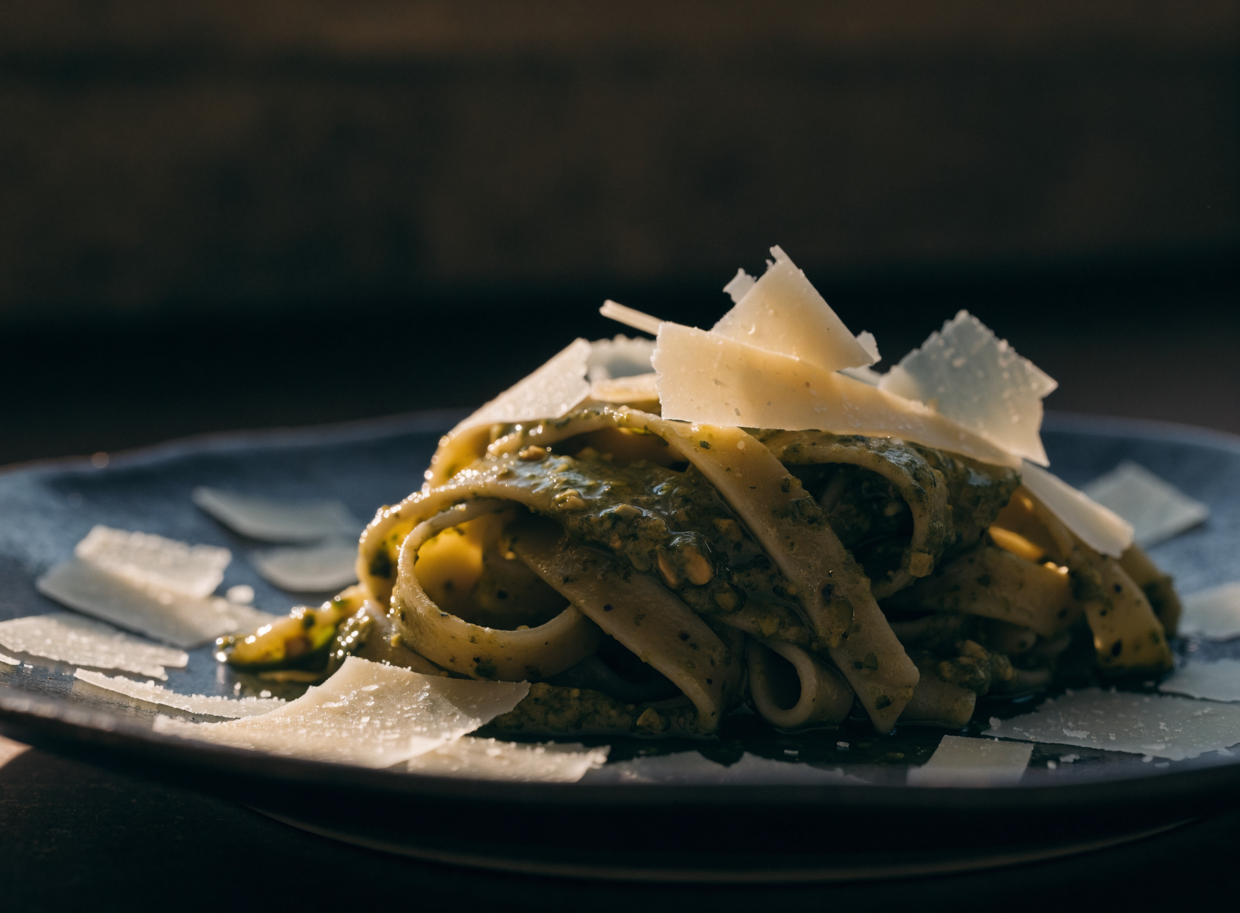 Knoflook Pesto met Pasta