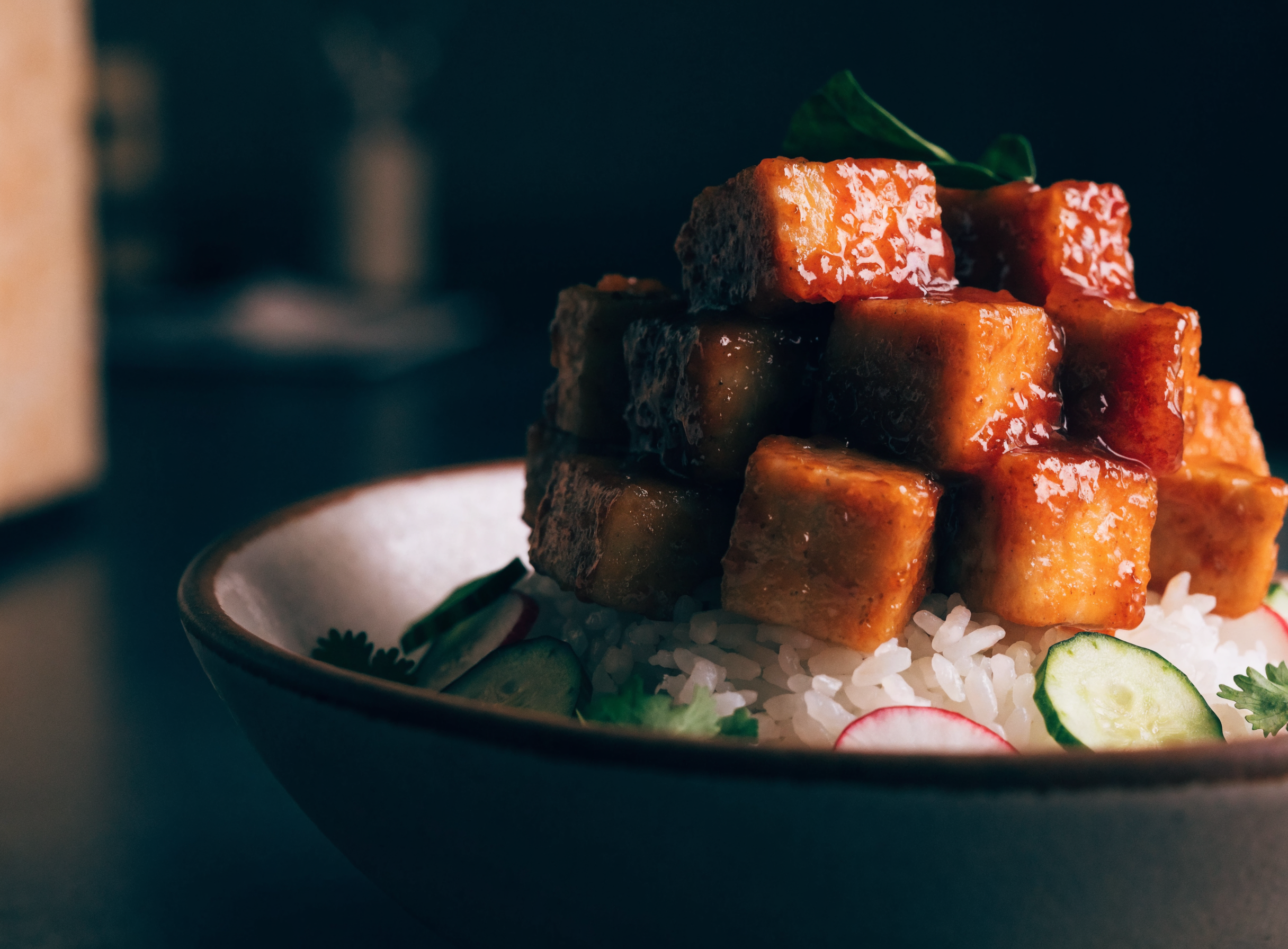 Red Dragon Tofu Bowl
