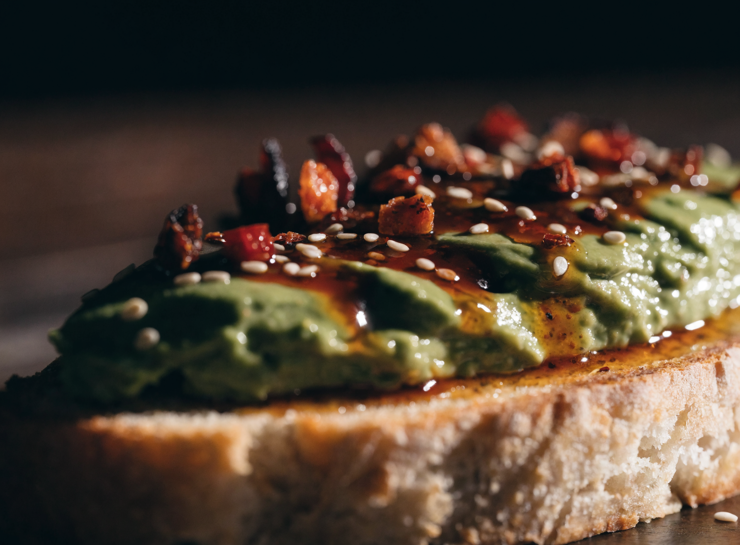 Lava Crispy Oil Avocado Toast