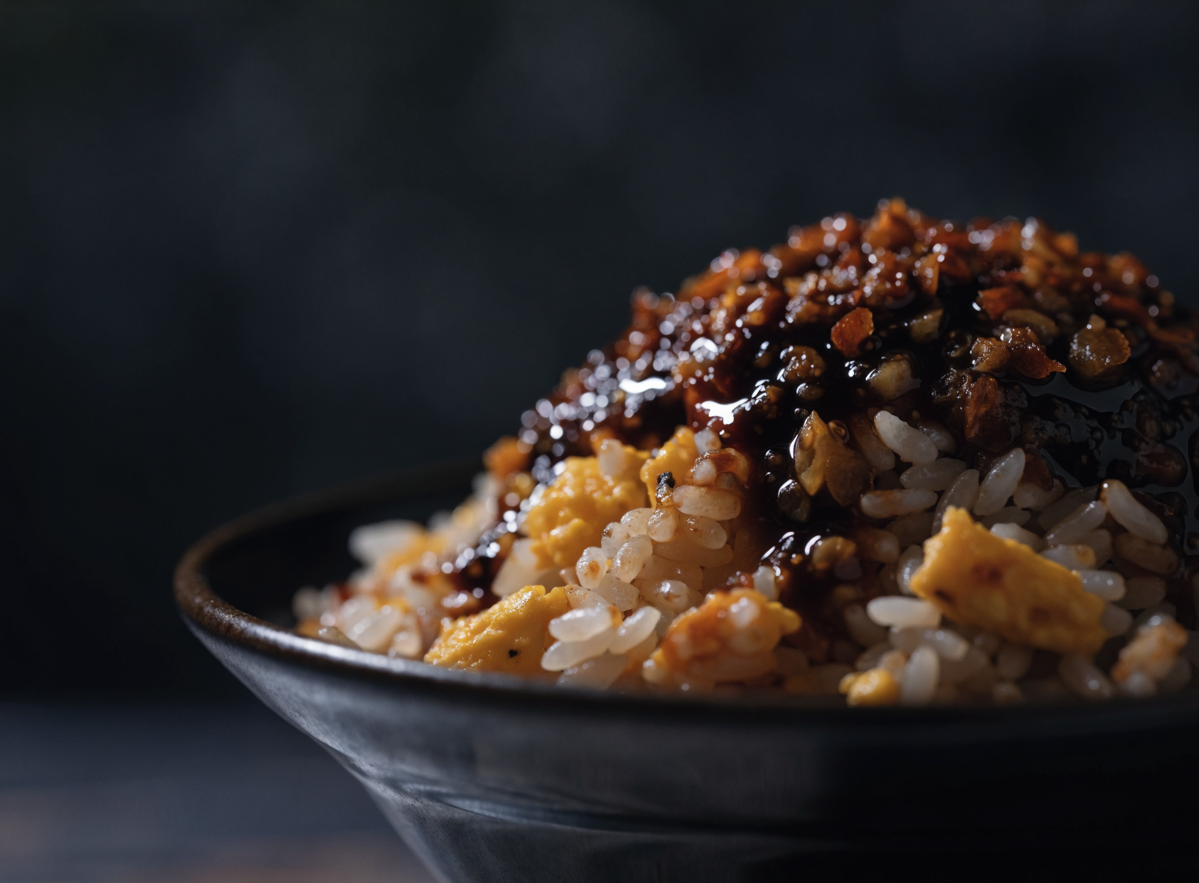 Lava Crispy Oil Rijst met Ei