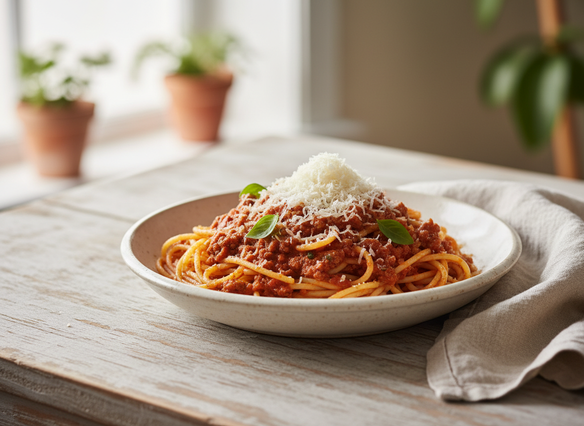Spaghetti bolognese