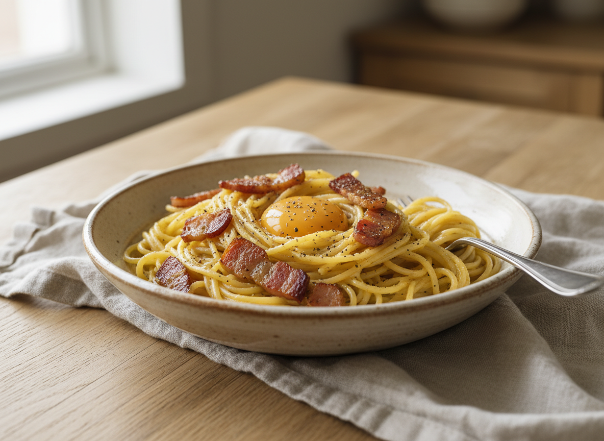 Pasta carbonara
