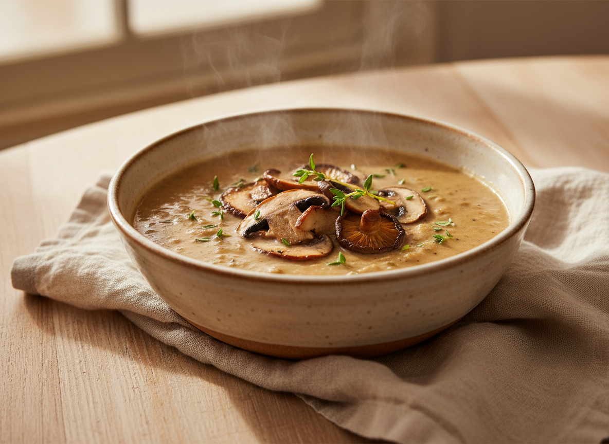 Champignonsuppe